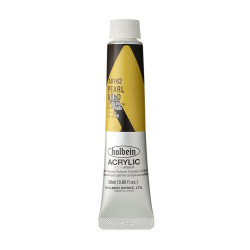 Heavy Body Acrylic Paint - Holbein - 162, Pearl Gold, 20 ml