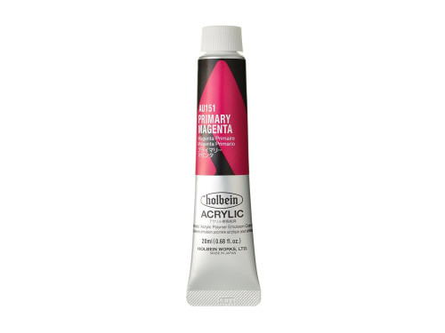 Heavy Body Acrylic Paint - Holbein - 151, Primary Magenta, 20 ml