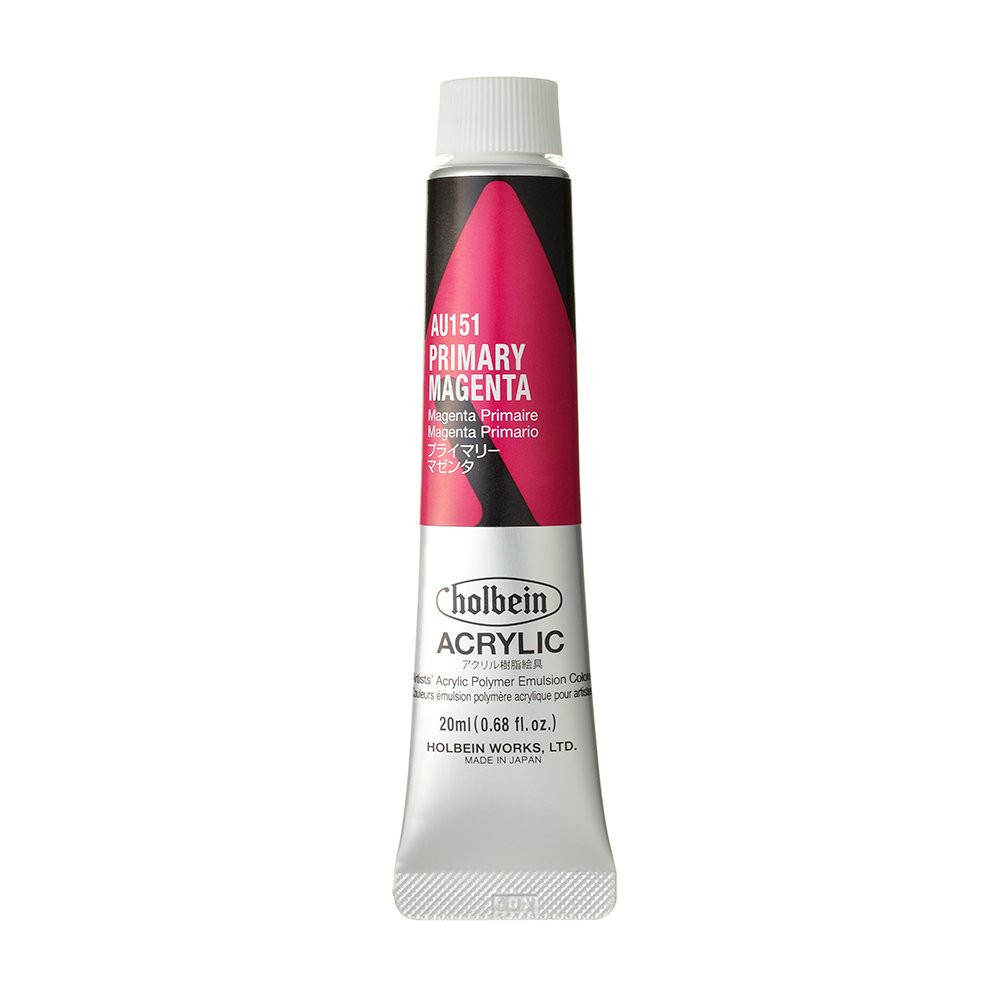 Farba akrylowa Heavy Body Acrylic - Holbein - 151, Primary Magenta, 20 ml