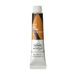 Heavy Body Acrylic Paint - Holbein - 114, Raw Sienna, 20 ml