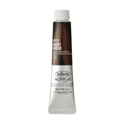 Heavy Body Acrylic Paint - Holbein - 112, Burnt Umber, 20 ml