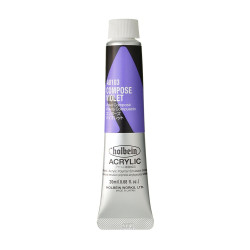 Heavy Body Acrylic Paint - Holbein - 103, Compose Violet, 20 ml