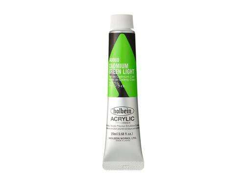 Farba akrylowa Heavy Body Acrylic - Holbein - 060, Cadmium Green Light, 20 ml