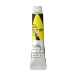 Farba akrylowa Heavy Body Acrylic - Holbein - 039, Hansa Yellow Lemon, 20 ml