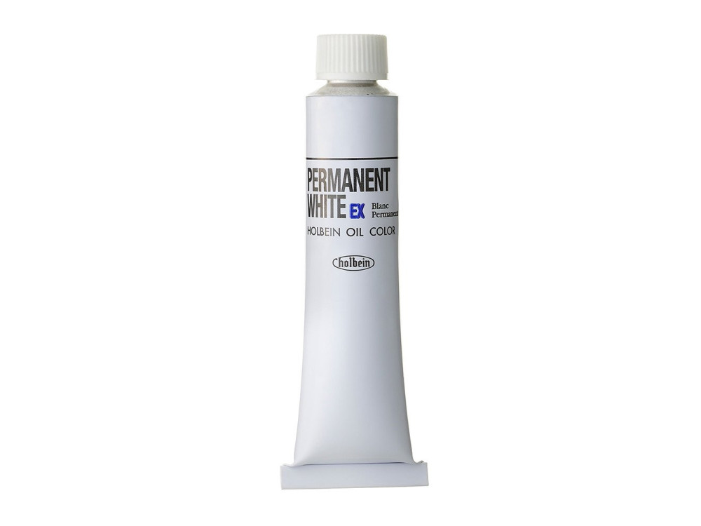 Artists' Oil Color - Holbein - 198, Permanent White EX, 20 ml