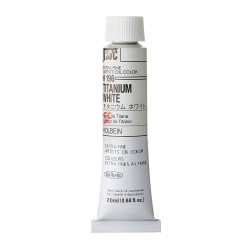 Artists' Oil Color - Holbein - 196, Titanium White, 20 ml