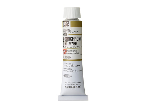 Farba olejna Artists' Oil Color - Holbein - 178, Monochrome Tint Warm, 20 ml