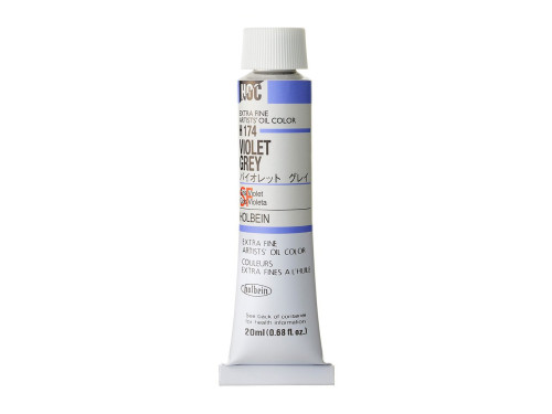 Artists' Oil Color - Holbein - 174, Violet Grey, 20 ml