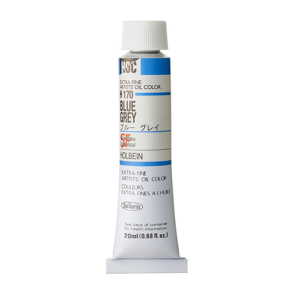 Artists' Oil Color - Holbein - 170, Blue Grey, 20 ml