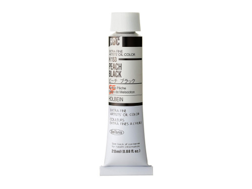 Farba olejna Artists' Oil Color - Holbein - 153, Peach Black, 20 ml