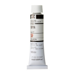 Farba olejna Artists' Oil Color - Holbein - 151, Sepia, 20 ml