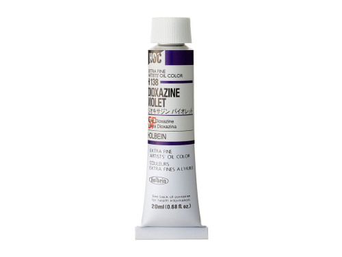 Artists' Oil Color - Holbein - 138, Dioxazine Violet, 20 ml