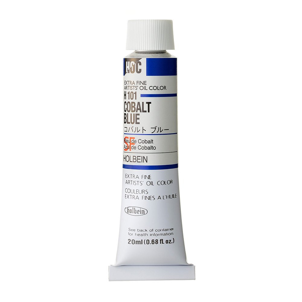 Farba olejna Artists' Oil Color - Holbein - 101, Cobalt Blue, 20 ml