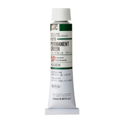 Artists' Oil Color - Holbein - 079, Permanent Green, 20 ml