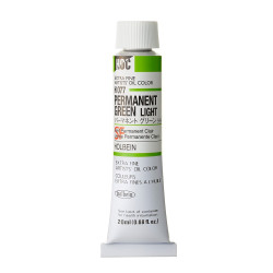 Artists' Oil Color - Holbein - 077, Permanent Green Light, 20 ml