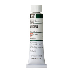 Farba olejna Artists' Oil Color - Holbein - 070, Viridian, 20 ml