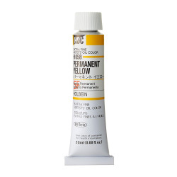 Farba olejna Artists' Oil Color - Holbein - 058, Permanent Yellow, 20 ml