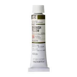 Artists' Oil Color - Holbein - 047, Greenish Yellow, 20 ml