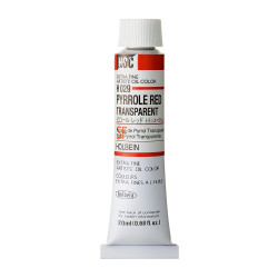 Farba olejna Artists' Oil Color - Holbein - 029, Pyrrole Red Transparent, 20 ml