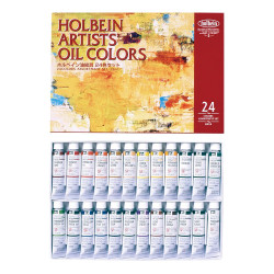 Set of Artists' Oil Colors - Holbein - 24 pcs. x 10 ml