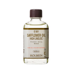 Safflower Oil for oil paints - Holbein - 55 ml