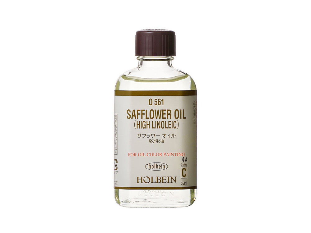 Safflower Oil for oil paints - Holbein - 55 ml