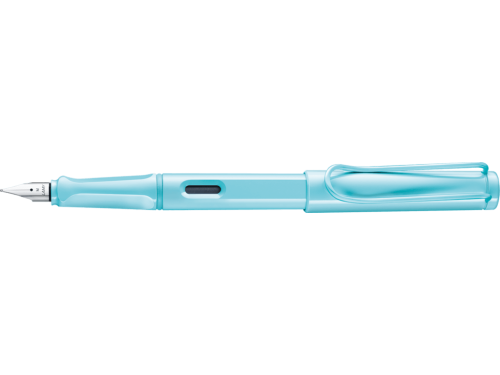 Fountain pen Safari - Lamy - Aqua Sky, M