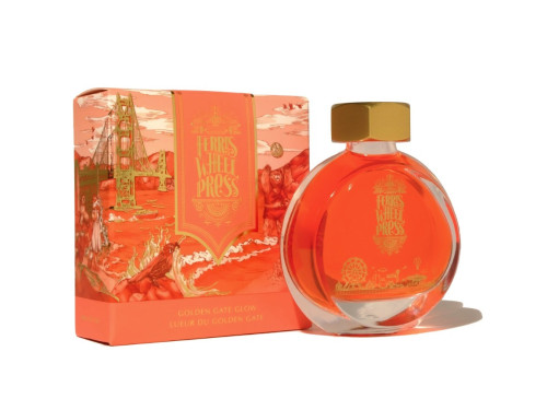 Calligraphy ink - Ferris Wheel Press - Golden Gate Glow, 38 ml