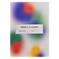 Weekly planner Gradient A5 - The Completist. - 90 g/m2