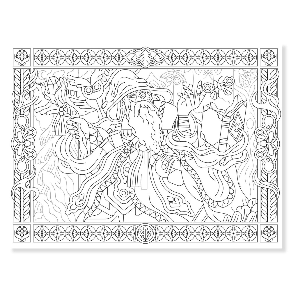 Colouring Gallery - Djeco - Fairy Tales, 3 pcs.