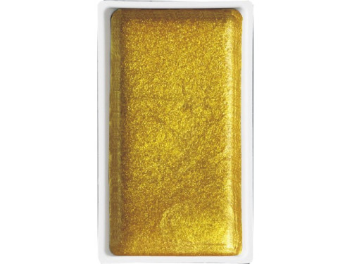 Watercolor paint pan Gansai Tambi - Kuretake - Yellow Gold