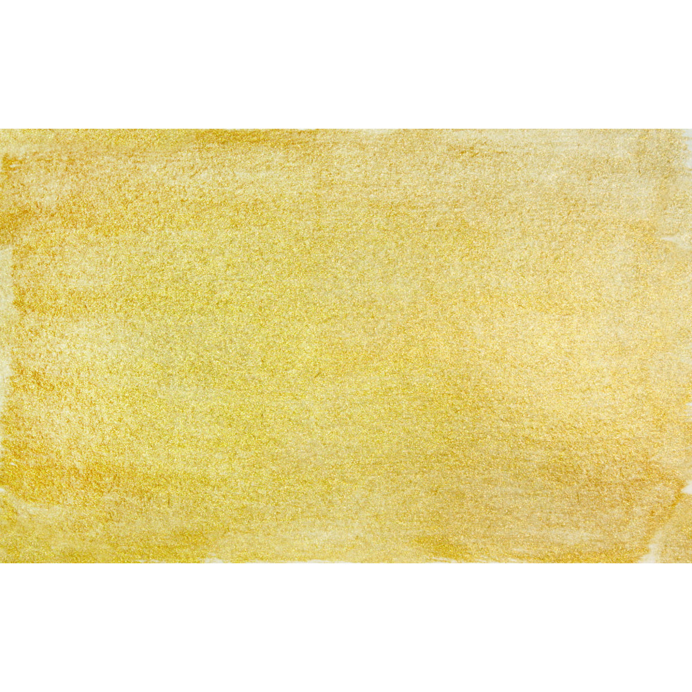 Watercolor paint pan Gansai Tambi - Kuretake - Yellow Gold