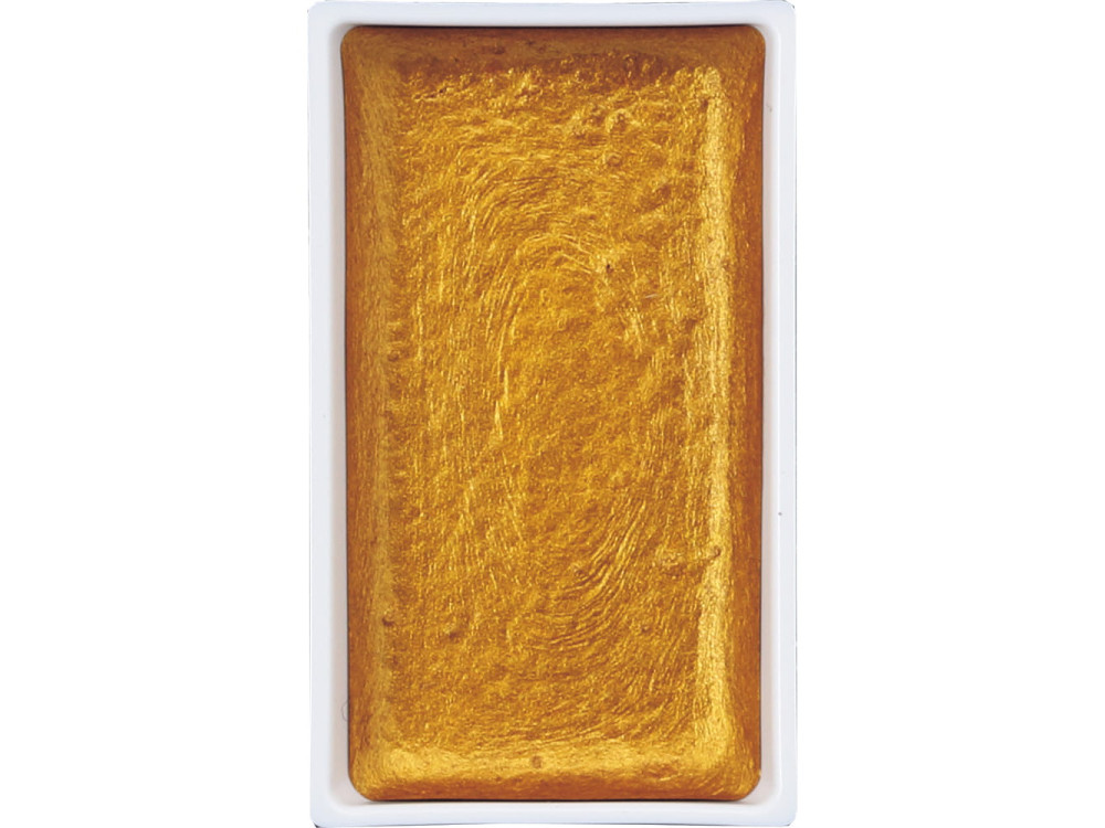 Farba akwarelowa w kostce Gansai Tambi - Kuretake - Red Gold