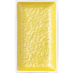 Watercolor paint pan Gansai Tambi - Kuretake - Pearl Lemon Yellow