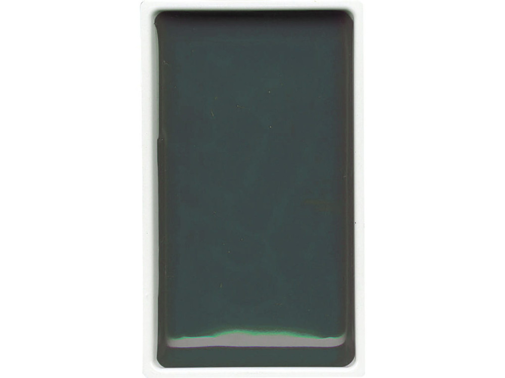 Watercolor paint pan Gansai Tambi - Kuretake - Shadow Green