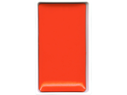 Watercolor paint pan Gansai Tambi - Kuretake - Vermillion