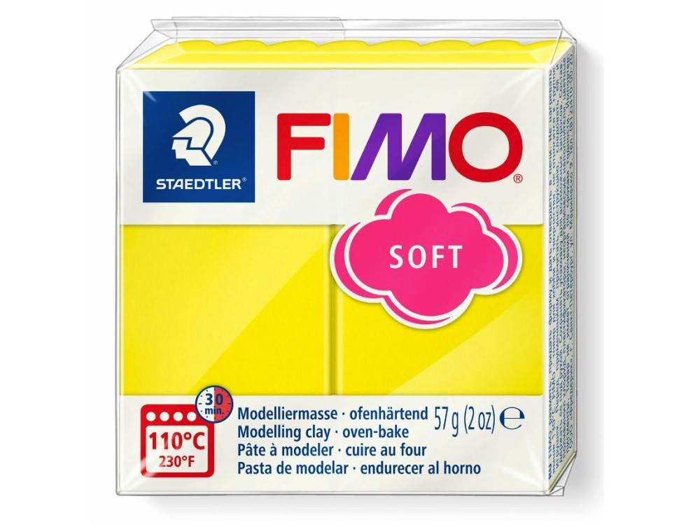 Fimo Soft modelling clay - Staedtler - lime, 57 g