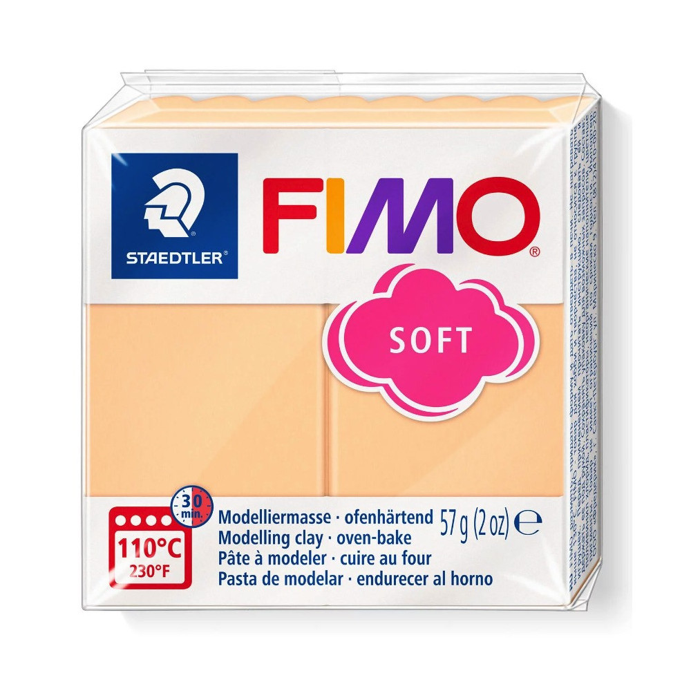 Fimo Soft modelling clay - Staedtler - pastel peach, 57 g