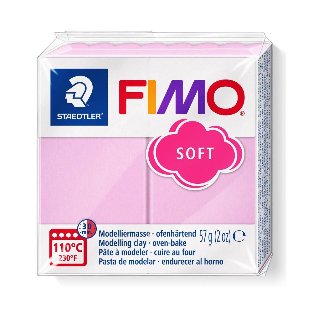 Fimo Soft modelling clay - Staedtler - pink, 57 g