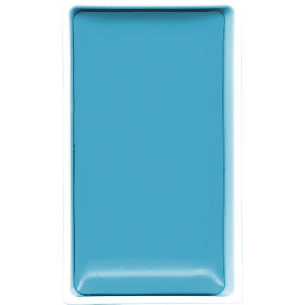 Farba akwarelowa w kostce Gansai Tambi - Kuretake - Cobalt Turquoise