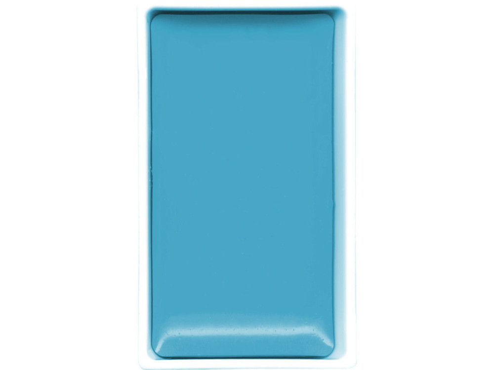 Farba akwarelowa w kostce Gansai Tambi - Kuretake - Cobalt Turquoise Light