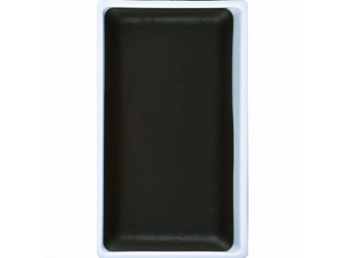 Watercolor paint pan Gansai Tambi - Kuretake - Graphite Brown