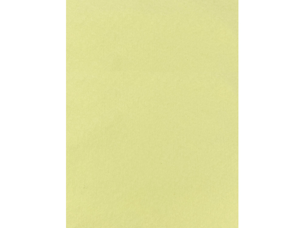 Decorative felt - Knorr Prandell - pale yellow, 20 x 30 cm