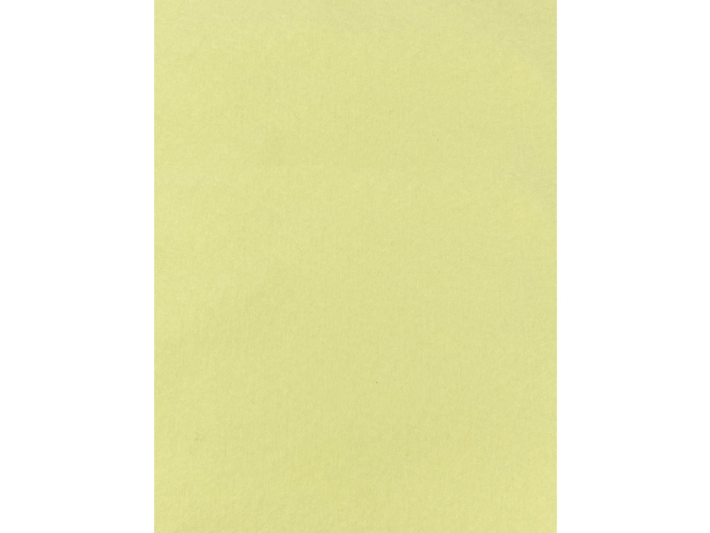 Decorative felt - Knorr Prandell - pale yellow, 20 x 30 cm