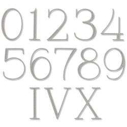 Thinlits cutting die - Sizzix - Elegant Numerals
