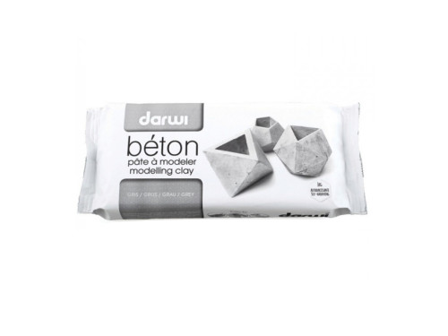 Glinka, masa plastyczna Béton - Darwi - efekt betonu, 500 g