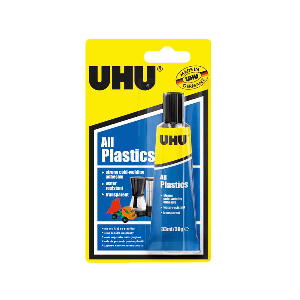 All Plastics glue - UHU - 33 ml