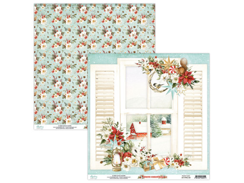 Papier do scrapbookingu 30,5 x 30,5 cm - Mintay - White Christmas 04