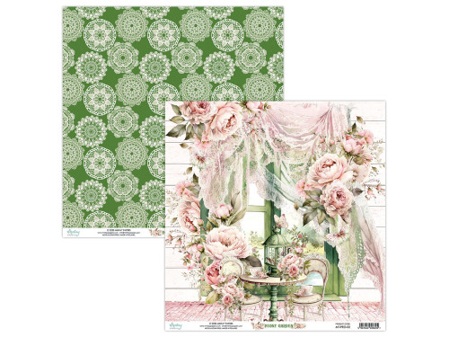 Scrapbooking paper 30,5 x 30,5 cm - Mintay - Peony Garden 02