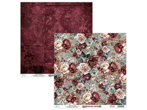 Papier do scrapbookingu 30,5 x 30,5 cm - Mintay - Antique Shop 05